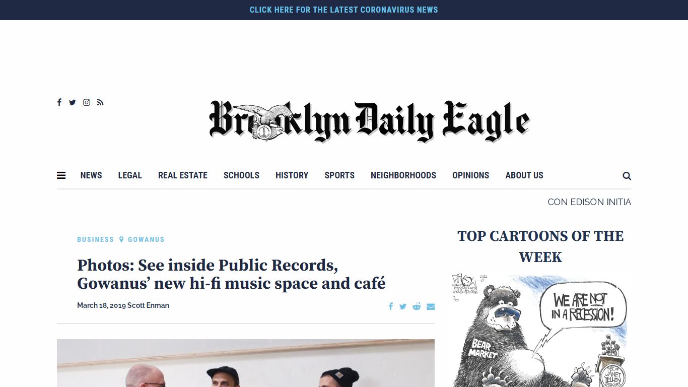Photos: See inside Public Records, Gowanus’ new hi-fi ...